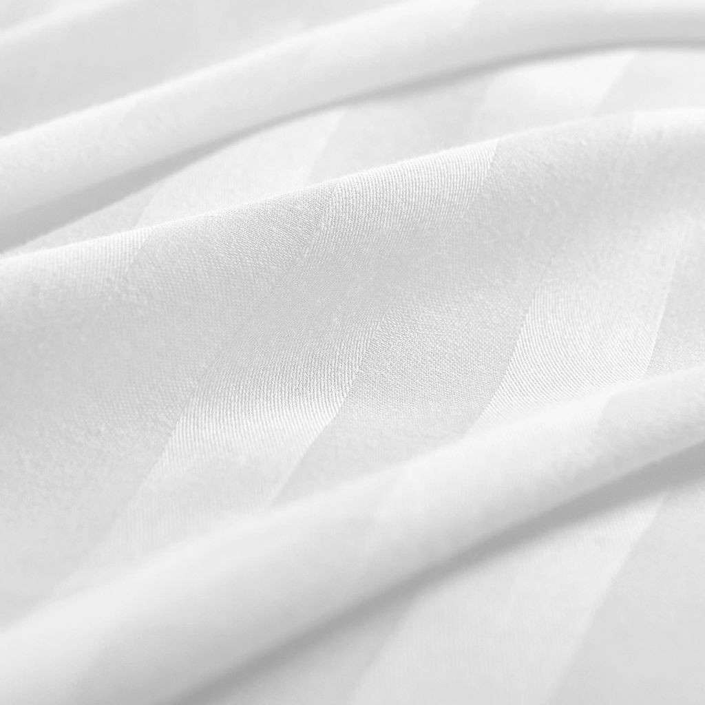 5 pcs Tablecloths Cotton Satin White 100x100 cm